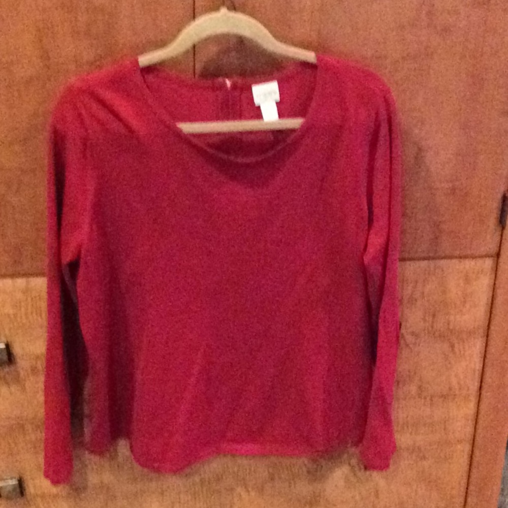 Red sweater